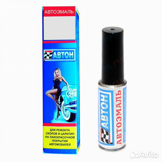 Пробник краски АВТОН с кисточкой № 481 синяя