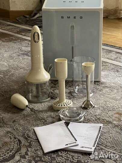 Погружной блендер от Smeg гарантия 2 года