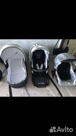 Коляска sonic verdi 3 в 1