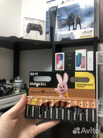 Батарейки пальчиковые duracell аа новые 12-шт