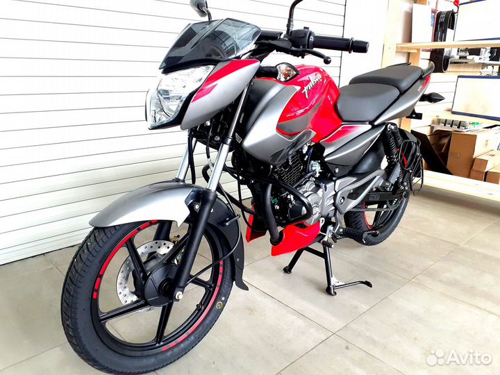 Мотоцикл bajaj Pulsar NS125 CBS красный, А1