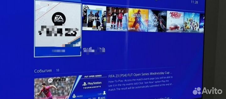 Sony PS4 Pro 1Tb + 2Геймпада + 40Игр EA