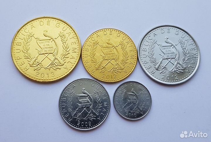 Монеты Гватемала, Египет