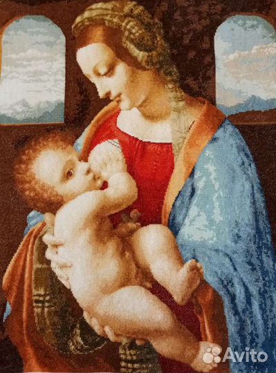 Картина вышитая 