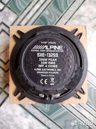 Динамик alpine