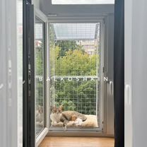 Балкон для кошки, балкон для кота, антикот, Красногорск
