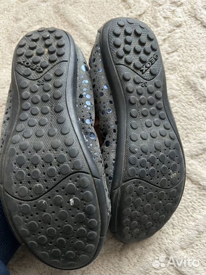 Балетки натуральная кожа geox