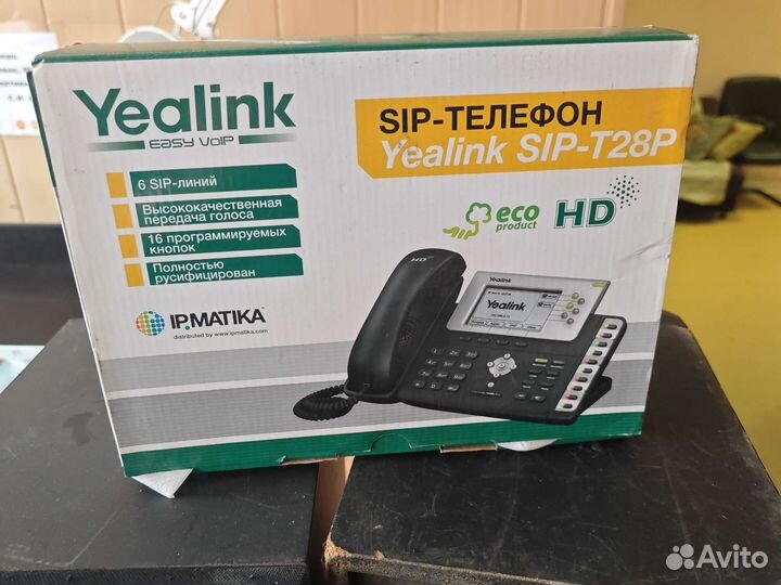 Sip телефон sip-t28p