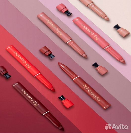 NJ Cosmetics Подарочный набор матовых помад тон А