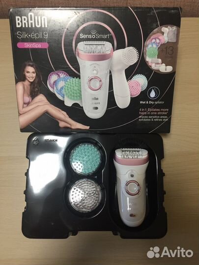Эпилятор Braun Silk-epil 9 SkinSpa