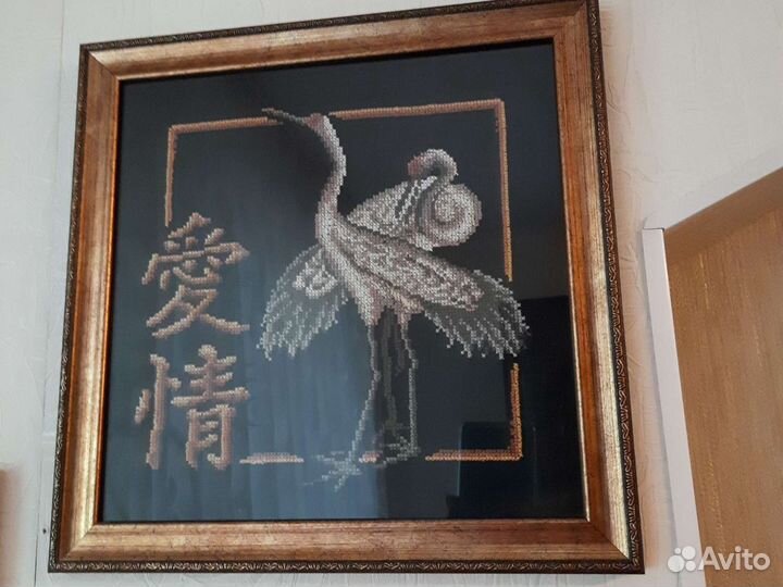 Картина,вышитая крестом