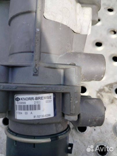 Кран главный тормозной MAN TGX 2017 81521306298