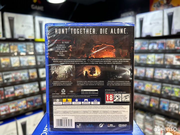 Игры для PS4: Hunt: Showdown Limited Bounty Hunter