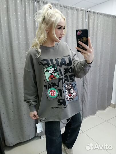 Свитшот Микки Маус Disney новый