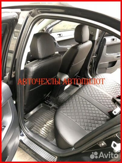 Чехлы Автопилот Mitsubishi Lancer 10 1 из экокожи