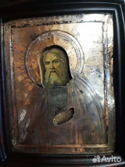 Старинные иконы. Св. пр. Серафим Саровский