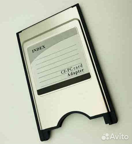 Pcmcia адаптер для карт-памяти CF (Compact Flash)