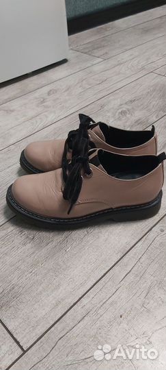 Туфли кожаные для девочки 33 размер