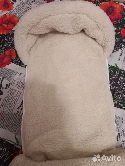 Зимний конверт в коляску