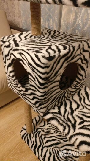 Домик для кошки с когтедралками