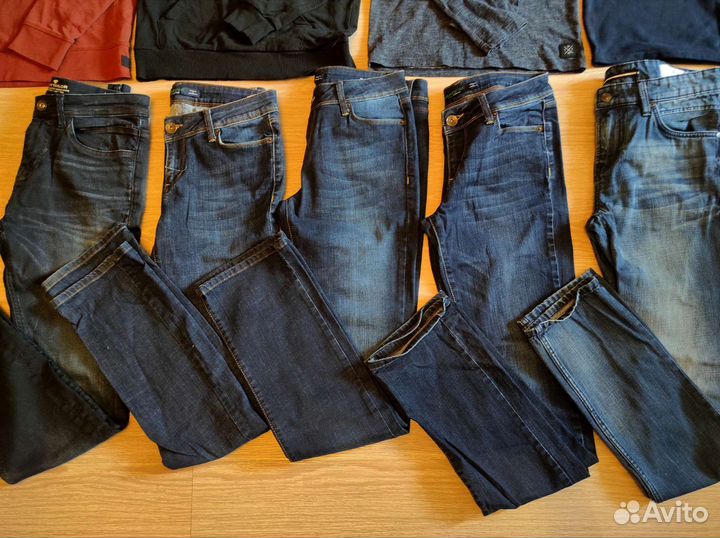 Вещи мужские пакетом р. 44