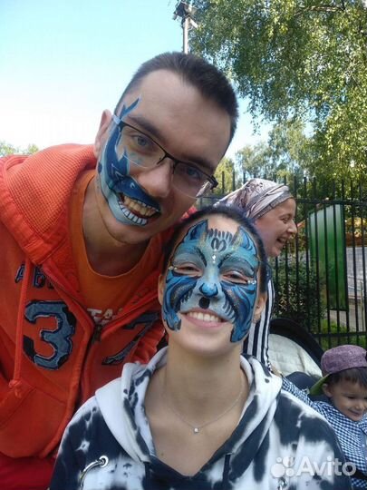 Аквагрим и блеск-тату