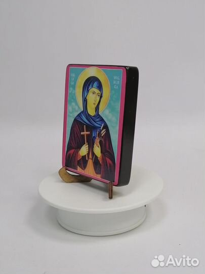 Вальбурга Хайденхаймская, 9x12x1,8 см, арт А6631