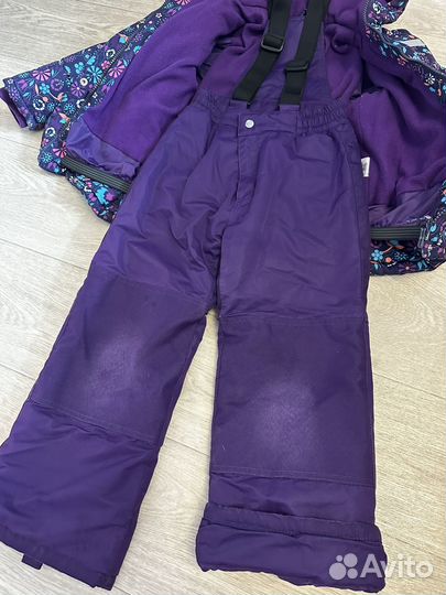 Зимний костюм для девочки 128