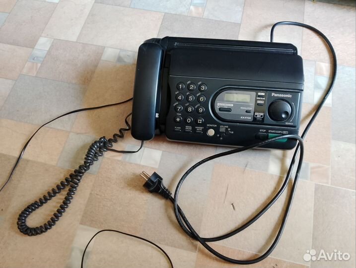 Телефон факс panasonic kx-ft33