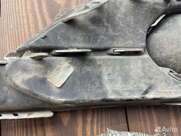 Решетка бампера citroen дс 4 lift правая