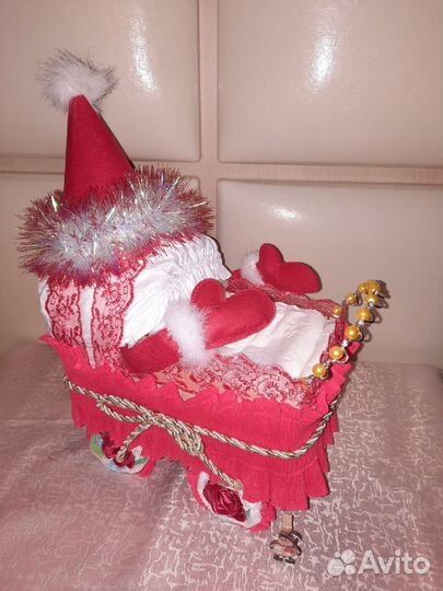 Коляска с памперсами 