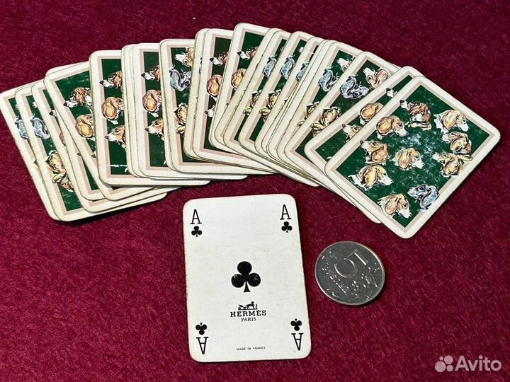 Игральные карты Hermes