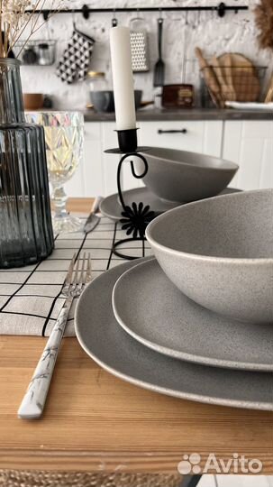 Столовый сервиз керамика