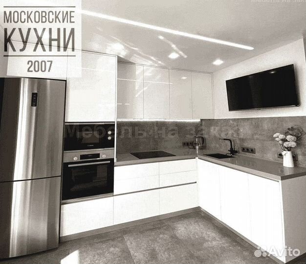 Кухни угловые и прямые