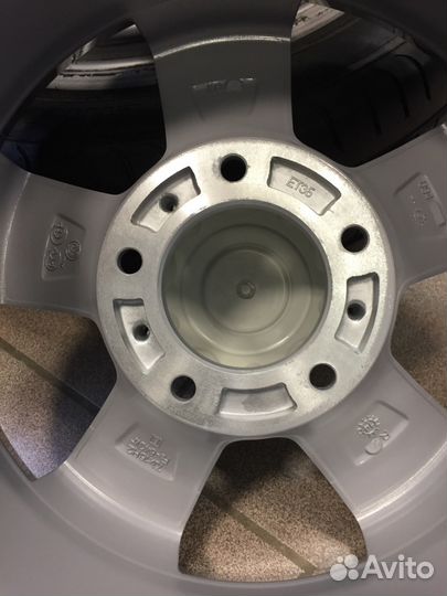 Диск KK Тор 16 5*139,7 ET 35 DIA 98 на ниву