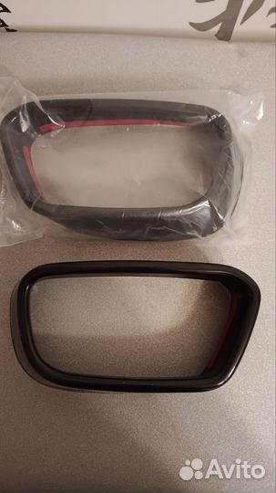 1 пара наконечники глушителя выхлопной трубы