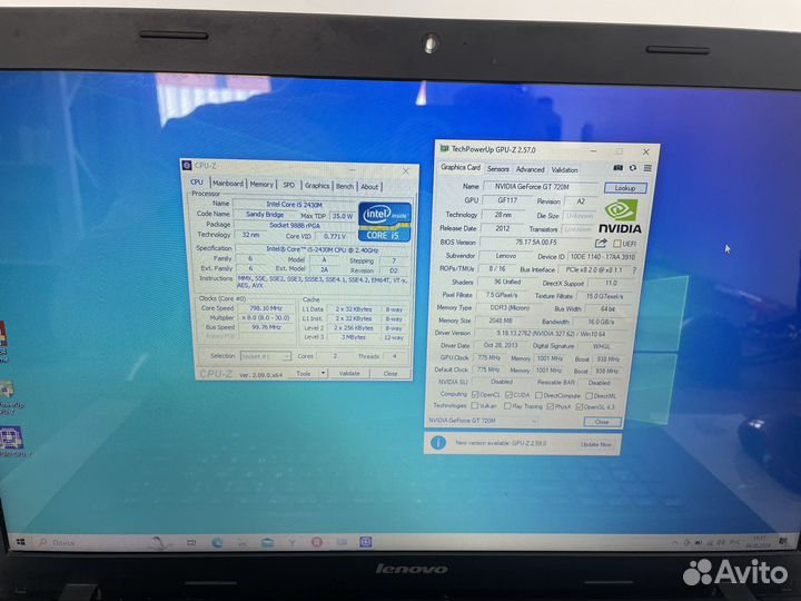 Ноутбук 17.3 Lenovo G700 i5/SSD/GT720/8GB