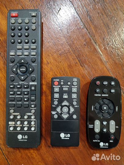 Пульты д/у Sony/Panasonic/LG/Philips