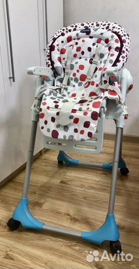 Стульчик для кормления chicco polly