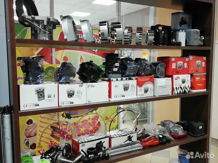 Поршневая бензопилы Partner 350 (аналог)