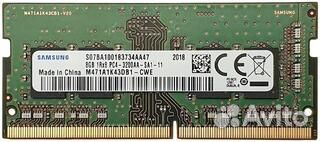 8Gb Samsung M471A1K43DB1-CWE DDR4 3200 SO-dimm