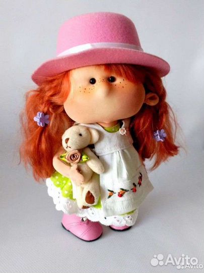 Интерьерная кукла ручной работы
