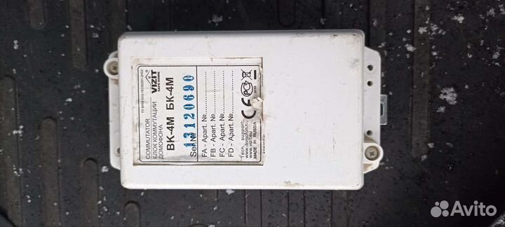 Блок коммутации домофона бк-4М