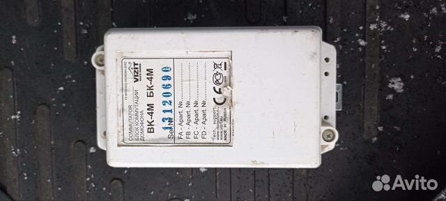 Блок коммутации домофона бк-4М