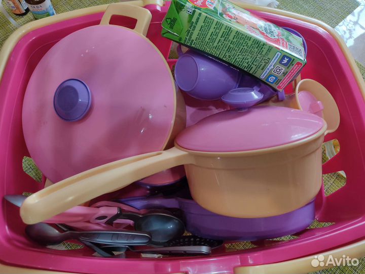 Игровой набор детской посуды