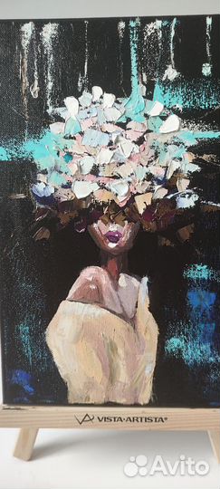 Картина маслом, Холст30х20