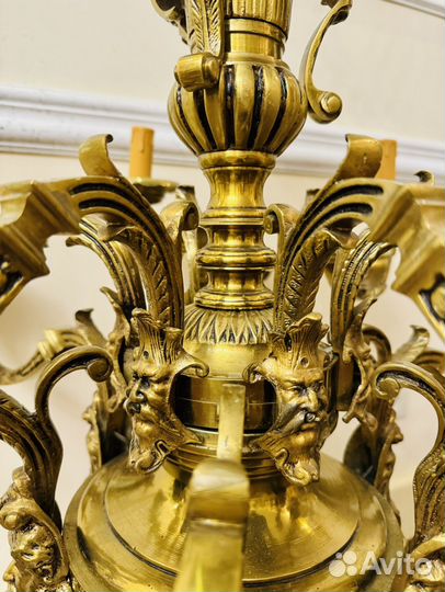 Люстра антикварная Mazarin Франция 12 ламп