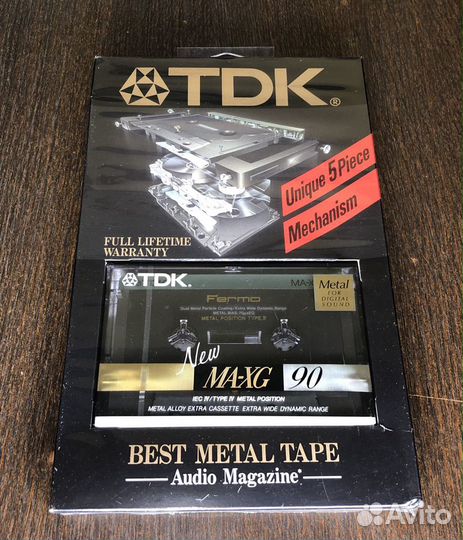 Редкие кассеты Maxell, Denon, TDK, Sony, Teac