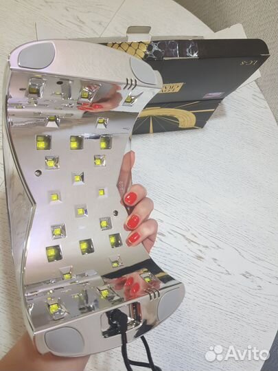 Лампа для сушки гель лака uv/led