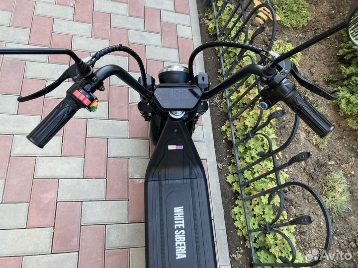 Электроскутер white siberia mini R